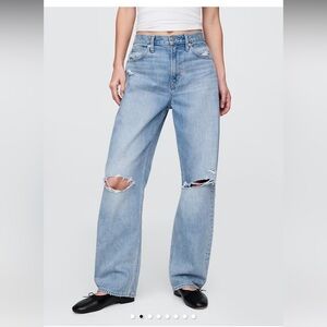 Gap Barrel High Rise Jeans